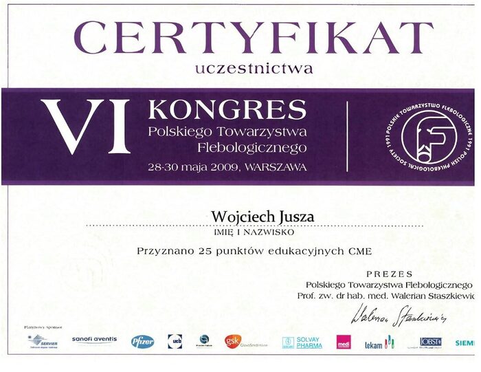 VI Kongres PTF, Warszawa 2009